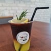 เยลลี่ยูซุหนึบๆ น้ำส้มยูซุหอมไม่หวานบาดคอ ผสมกับช้อตกาแฟหอมๆ เข้ากันมาก