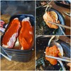 หมูสามชั้นหมักก็ยังไม่ค่อยนุ่ม อาจจะเพราะหั่นหนาไป