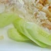 ไก่กระเทียมราดข้าว+ไข่ดาว