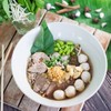 ก๋วยเตี๋ยวหมูน้ำตก ถ้วยใหญ่ ไซส์L