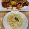 เมนูกุ้งสาด จะมีเส้นสปาเกตตี้มาให้ด้วย
