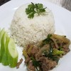 ข้าวเนื้อน้ำมันหอย