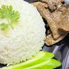 ข้าวตับทอดกระเทียม