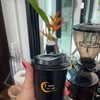 คาปูชิโน่ร้อน To Go ☕️☕️