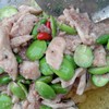กับข้าวพื้นบ้าน.สตอกะปิหมู