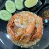 ข้าวผัดกุ้ดกุ้งได้เยอะมาก 