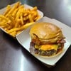 Paprika French Frues, Angus Beef Burger+Cheese
