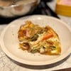 Mixed Seafood Pizza.