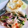 หมึกผัดไข่เค็ม