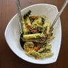 penne with spicy pesto source