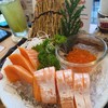 salmon Sashimi - ให้ไข่ปลามาเยอะแบบจุกๆ