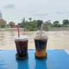 Iced Americano + กาแฟส้ม