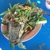 ลาบปลาช่อนทอด