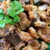 หมูทอดหมักงาจิ้มแจ่ว