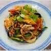 หมี่ซั่วผัดน้ำพริกเผาทะเล