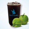 Nam-hom coconut syrup premium latte กาแฟพรีเมียมลาเต้ไซรัปมะพร้่าวน้ำหอม