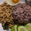 ข้าวกระเพราไก่+ไข่ดาว
