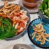 205฿ เราสั่งเป็นแบบเพิ่มกุ้งกับกากหมู ปลาร้านัวมากก แต่ราคาแอบแรงอยู่