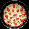 พิซซ่า/พิซซ่าเต้าหู้(ไม่ใช้เตาอบ)Crispy & soft tofu pizza ( no oven) 