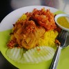 ข้าวหมกไก่ทอดกับต้ม