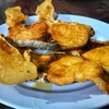 ปลาเทโพเค็มทอด