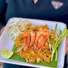 ผัดไทยกุ้งสด