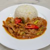 ข้าวราดหมูผัดพริกเผา