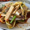 ตำหมูยอ+กุ้งสด