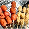 ไส้กรอกไก่แดงและลูกชิ้หมู