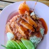 ข้าวหมูแดงหมูกรอบ