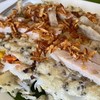 ข้าวเกรียบ​งาเวียดนาม​หอมกรอบสอดไส้หมู​สับผักหั่นพอดีคำทานอร่อยเพลิน
