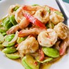 กุ้งผัดกะปิสะตอ