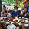 อิ่มอร่อย​สุดเขตแดนสยาม​ @ตะนางผศรี บรรยากาศริมห้วยน่ำใส