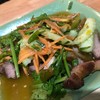 ยำคอหมูย่าง