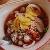 บะหมี่เย็นตาโฟต้มยำทะเล