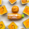 น้ำส้มคั้นสดแท้ 100% BB Juice Bar นำมาทำ Orange Jelly Cake ก็อร่อยนะคะ