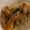 Pasta Truffle Cream Sauce with Shrimps