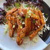 ปลายปีกไก่ทอดซอสเกาหลี