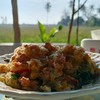 อาหารอร่อย  บรรยากาศทุ่งนา สบายตา