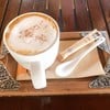 กาแฟคาปูชิโนร้อน