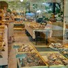Array of freshly baked bakery.