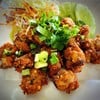 ลาบทอดปลาช่อน