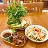ข้าวเหนียว คอหมูย่าง ตำปูปลาร้า