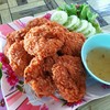 ทอดมันกุ้ง ชิ้นใหญ่ รสชาติดี ปริมาณเยอะ(8ชิ้น)