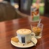 กาแฟคาปูชิโนร้อน