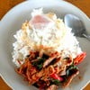 ข้าวกะเพราเป็ดไข่ดาว