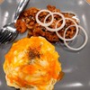 ข้าวไข่ลาวาหมูเกาหลี