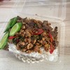 ข้าวผัดกระเพราหมูสับตับ