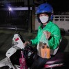 พี่RiderจากLineman  มารับออเดอร์น้ำส้มIYARA 4ขวด100บาท ไปส่งให้กับลูกค้าครับขอบค