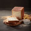 Soft whole meal flour toast